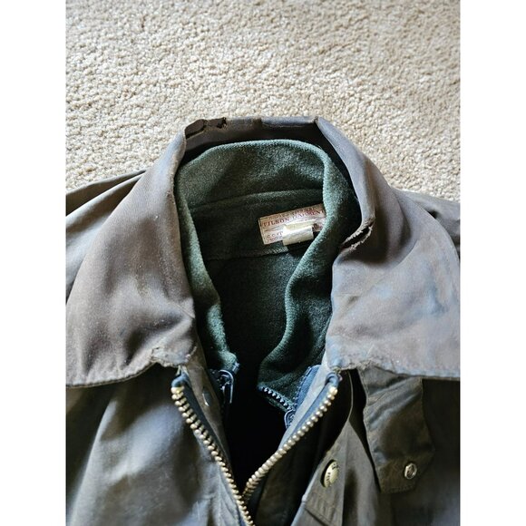 Filson Brown Jacket not lined but will accept one cool patina. - Picture 8 of 12